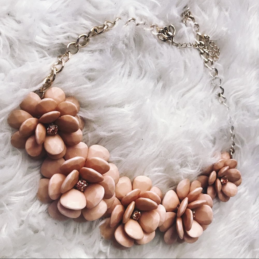 Blush Pink Floral Statement Piece